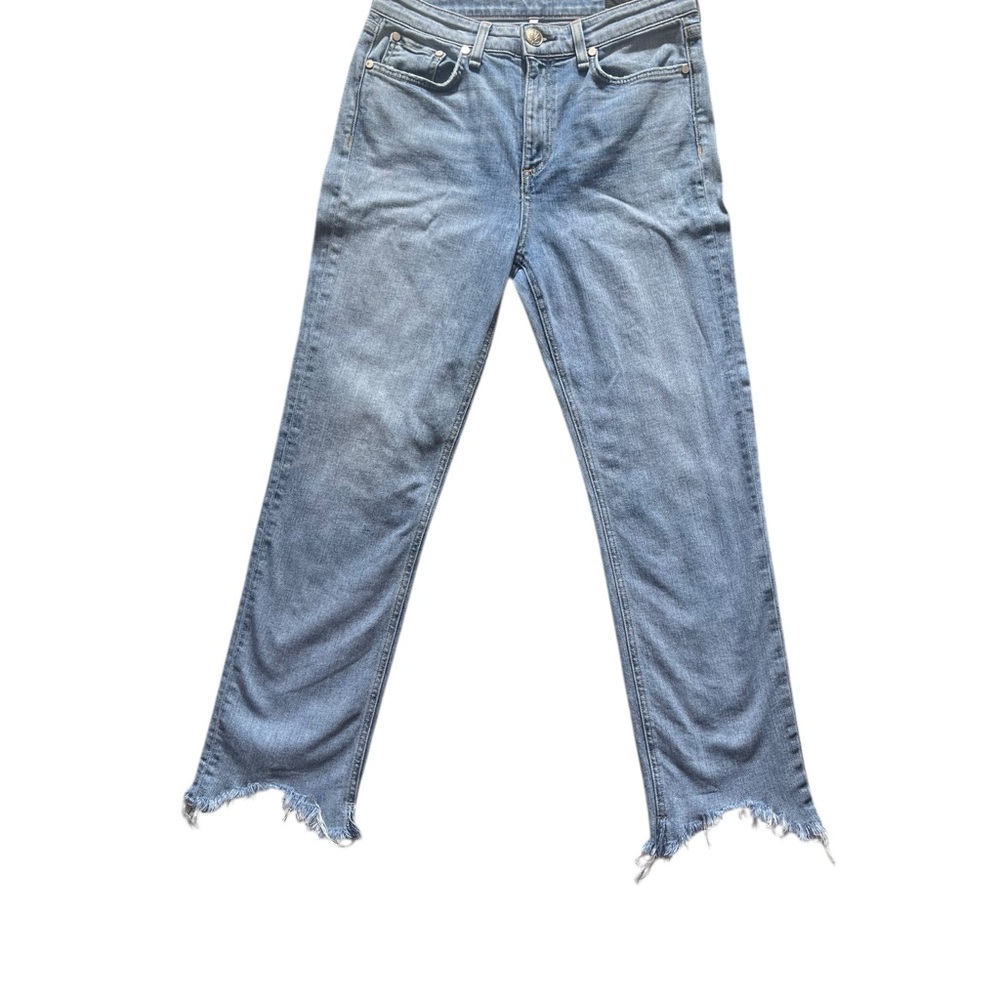 Rag‎ & Bone Nina High Rise Ankle Cropped Jeans Size 26 - Picture 6 of 12